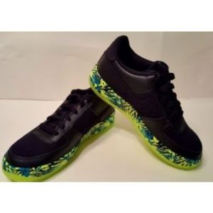 Nike Air Force 1 Rio Black/Volt